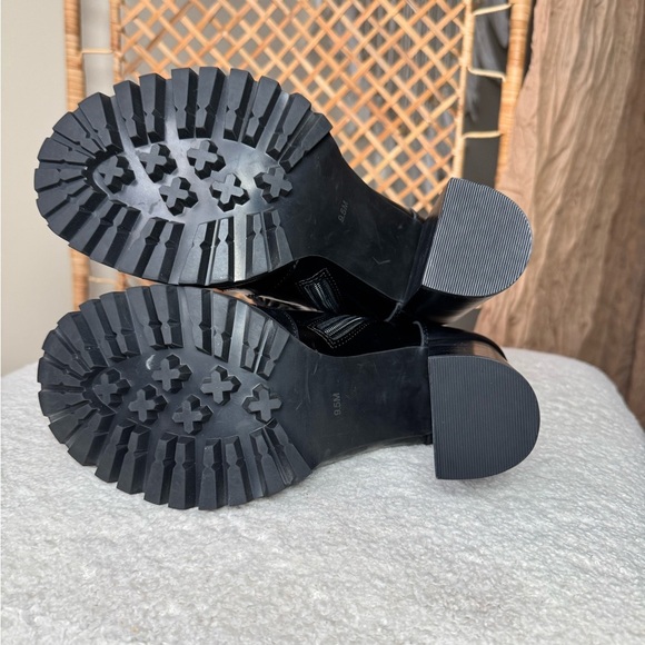 Jeffrey Campbell Black Leather Boots - Picture 7 of 16